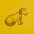 Not Yet Made - Made To Order SAMPLE - Schumacher x The New Yorker Good Dogs Everywhere Wallpaper In Taxi-Cab Yellow For Sale - Image 5 of 7
