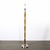 Mid-Century Modern Mid 20th Century Mid-Century Modern Segmented Amber Bakelite & Brushed Chrome Floor Lamps - a Pair For Sale - Image 3 of 14