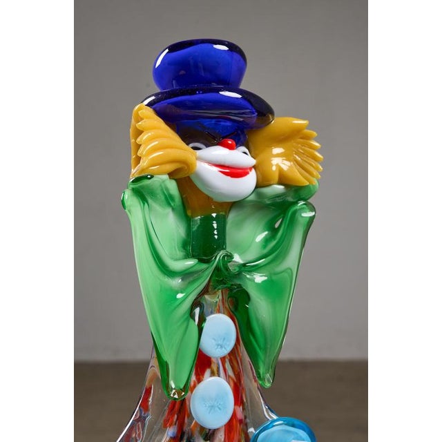 Mid-Century Murano Glass Clowns Figurines, 1950s, Set of 5 For Sale - Image 11 of 18