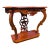 Rococo Revival Style Carved Wood Pierced Console Entryway Table For Sale