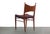 1960s Minimal Danish Modern Contoured Walnut Dining Chairs (A Set of 4) For Sale - Image 5 of 8