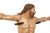 Spanish Polychromed Carved Corpus Christi Statue Sculpture, 18th/19th Century For Sale - Image 9 of 18