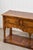 Brown 19th Century English Oak Dresser Base/Console With Scalloped Apron For Sale - Image 8 of 11