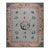1920s Sky Blue Classical Pictorial Antique Chinese Peking Knotted Wool Rug For Sale