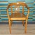 Beautiful original from the 1940s/50s CLASSIC 2 available Armchair with a beautifully curved wooden frame Seat with a...