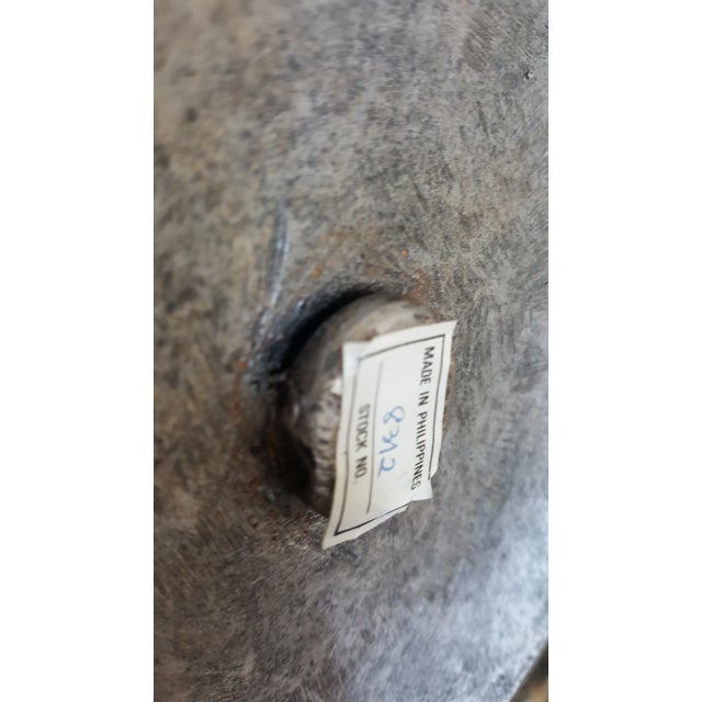 Gray Modern Sarreid Metal and Crystal Candelabra For Sale - Image 8 of 10