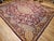 19th Century Handwoven Amritsar Rug, Handwoven Wool, Mughal Design, Burgundy & Tan, 12' X 14' For Sale - Image 9 of 18