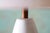1960s 1960s Gordon and Jane Martz M-53 Lamp for Marshall Studios Light Gray Blue White Cone For Sale - Image 5 of 7