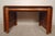 Danish modern dining table with two long leaves. Both leaves hang or can be taken off for a four person table, or extended...