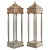 Pair of Italian Painted Altar Display Pedestal Vitrines For Sale - Image 13 of 13