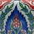 Handmade Ceramic Faceted Vase (30cm) – Classic Iznik Cypress & Tulip Pattern – Geometric Art Decor For Sale - Image 4 of 8