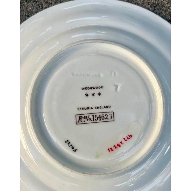 Early 20th Century 4pc-Antique Wedgwood Etruria Saucer Plates For Sale In Orlando - Image 6 of 6