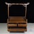 Vintage Chinese Huali Rosewood Brush Stand | Scholar's Ruyi Display Rack With Drawers For Sale In Los Angeles - Image 6 of 9
