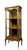 A louis xv style mahogany and gilt bronze display cabinet with three glass sides, dating from the 19th century. The...