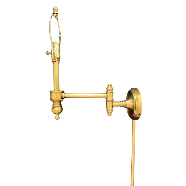 Traditional Chatham Swing Arm Sconce by Hudson Valley Lighting For Sale - Image 3 of 6