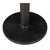 Industrial Bistro Table with Solid Walnut Top, 32 Inch Round For Sale - Image 11 of 12