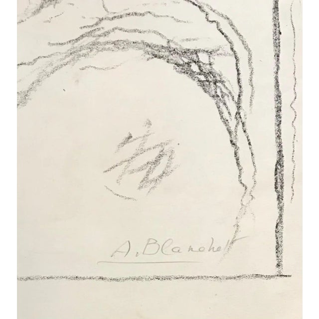 Alexandre Blanchet, Young Woman, Pastel on Paper For Sale - Image 5 of 9