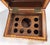 Mid-Century French Faux Leather Book Decanter Tantalus Bar Set For Sale - Image 11 of 12