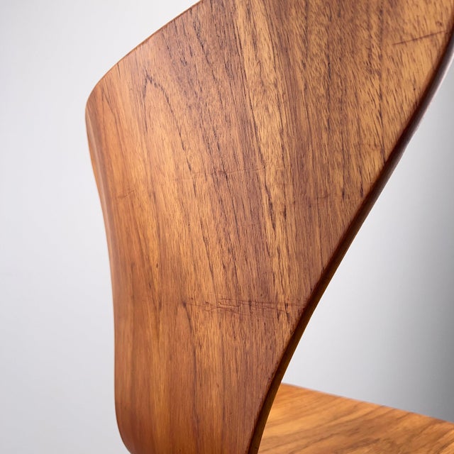 7 Series 3117 Office Chair in Teak by Arne Jacobsen for Fritz Hansen, Denmark, 1960s For Sale - Image 15 of 18