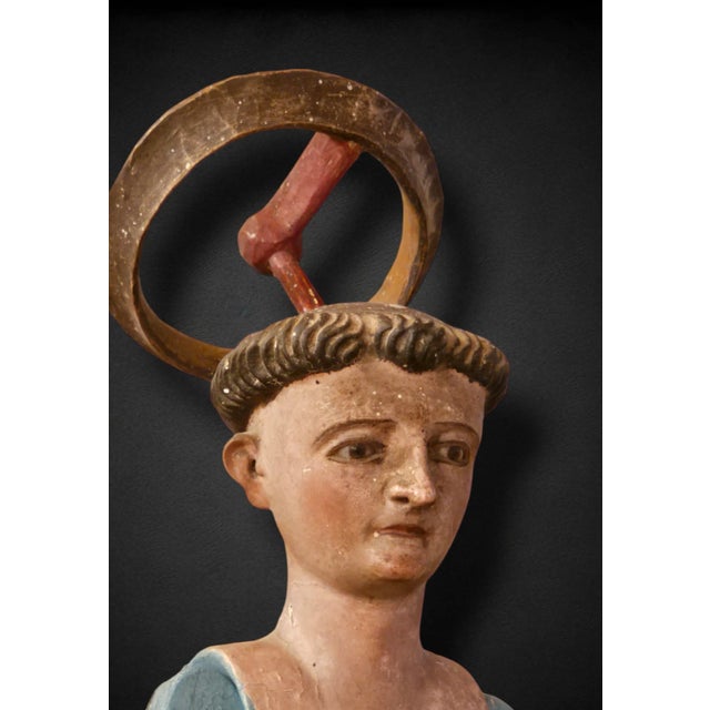 19th Century Colonial Mexican Santos For Sale - Image 11 of 11