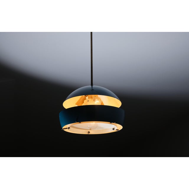 1950s Vintage Italian Pendant Lamp, 1950s For Sale - Image 5 of 14
