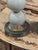 Murano Pale Green Glass Ball Form Lamps - a Pair For Sale - Image 4 of 6