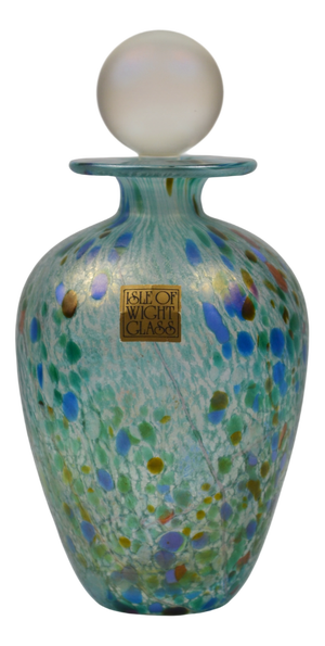 Studio Glass Perfume Bottle from Isle of Wight Glass, England, 1970s