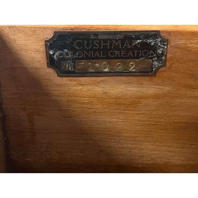 Wood Cushman Colonial Creation Maple Farmhouse Buffet Sideboard For Sale - Image 7 of 9