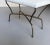 Pair of Spanish Mid-Century Modern Style Gilt Iron Benches With X-Stretchers For Sale - Image 16 of 18
