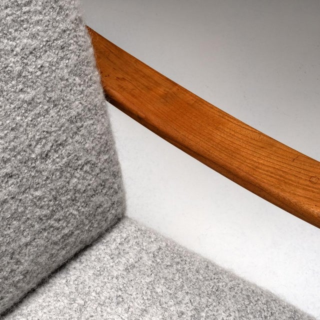 Vintage Armchair in Walnut Wood, 1960s For Sale - Image 16 of 17