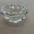 Heavy Crystal Diamond Glass Ashtray from Val Saint Lambert, Belgium, 1970s For Sale - Image 8 of 12