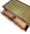 English Writing Table or Desk of Mahogany With Inset Leather Top For Sale - Image 10 of 12