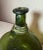 Asian Antique 18th Century Hand Blown Middle Eastern Green Saddle Flask Bottle Jar For Sale - Image 3 of 11