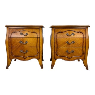 Mid 20th Century French Style Nightstands / Small Chests by John Stuart For Sale
