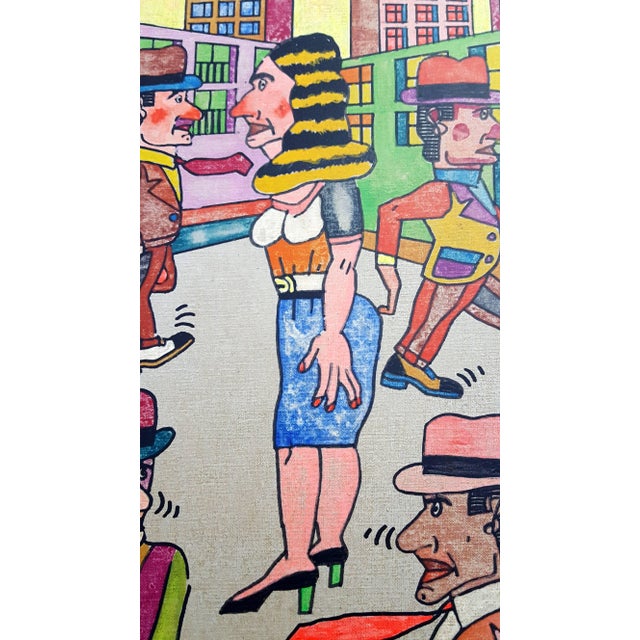 Antonio segui 38 x 46 cm distraido oil on canvas signed and dated on the back antonio segui biography born in córdoba,...