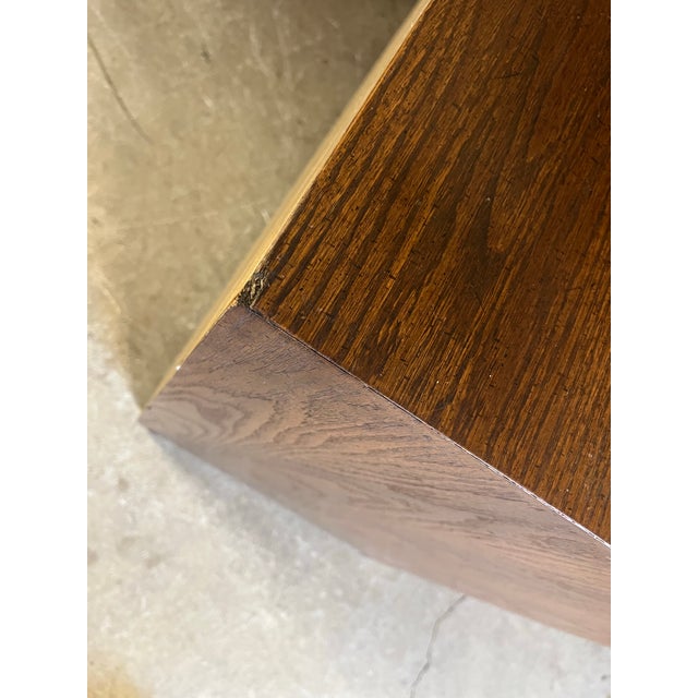 Brown Late 20th Century Hickory Manufacturing Three Drawer Chest For Sale - Image 8 of 12