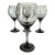 Libbey Glass Co. Service for 12: Vintage Libbey Classic Smoke Glassware Set - 24 Pieces For Sale - Image 4 of 10