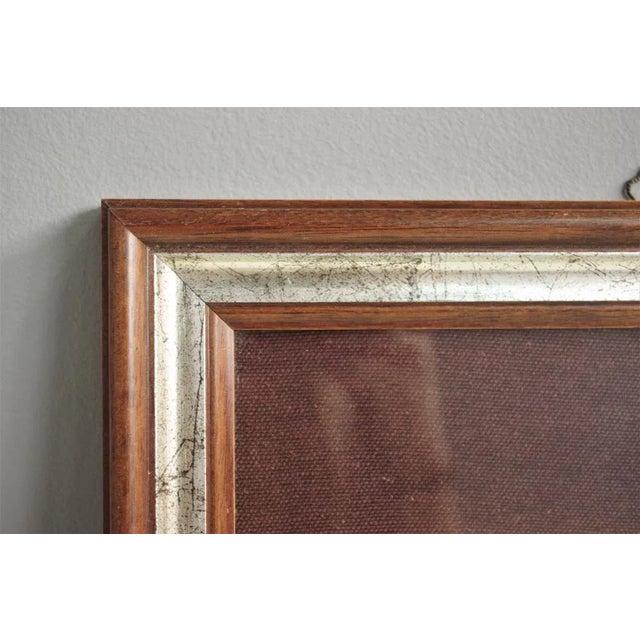 Gold Leaf Painting in Frame, 1970s For Sale - Image 4 of 6