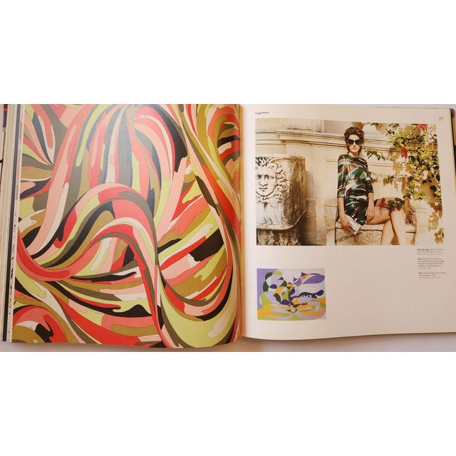 Oversized Book Emilio Pucci Fashion Story Vanessa Friedman Limited Edition 2010 For Sale - Image 10 of 12