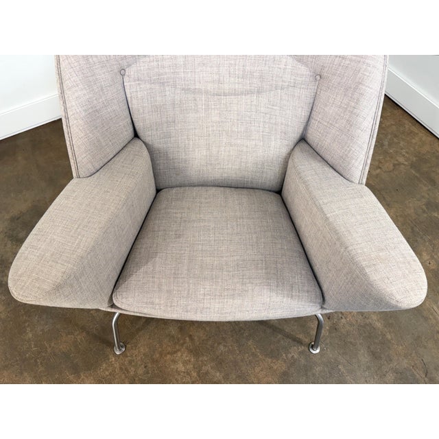 Hans J. Wegner “Oculus” Lounge Chair for Carl Hansen & Søn, Denmark For Sale - Image 14 of 18