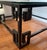 Black Lacquered Coffee Table Greek Key Accent For Sale - Image 4 of 10