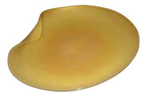 Vintage Murano Dish Bowl 1950’s Gold Flecks
