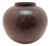 Bauhaus Spherical Vase from Böttger Steinzeug, 1920s For Sale