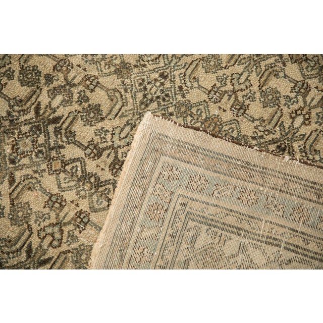 Vintage Distressed Bibikabad Carpet - 10'7" x 18'4" For Sale - Image 11 of 12