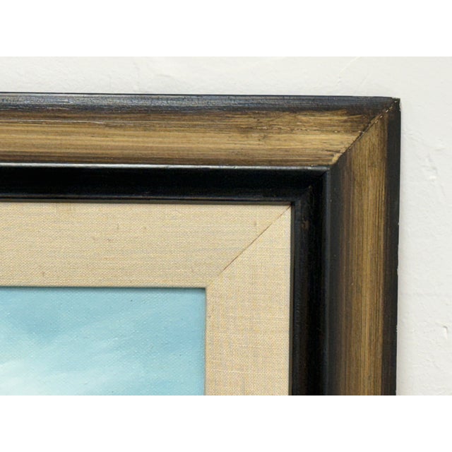 Marie Blairsdale “Mount Diablo” Signed Oil on Canvas Landscape Painting For Sale - Image 4 of 12