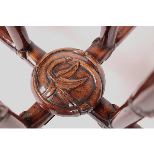 Coffee Chinese Rosewood Occasional Table For Sale - Image 8 of 12