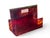 1970s Vintage Magazine Rack in Tortoiseshell Acrylic Glass and Brass by Michel Dumas for Roche Bobois, 1970s For Sale - Image 5 of 5