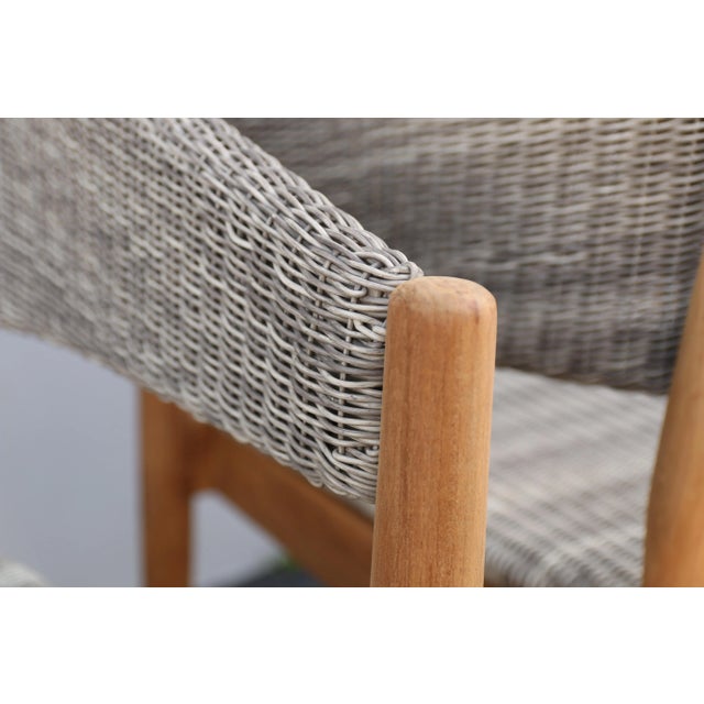 2000 - 2009 Palecek Desmond Outdoor Occasional Chairs - Set of 2 For Sale - Image 5 of 7