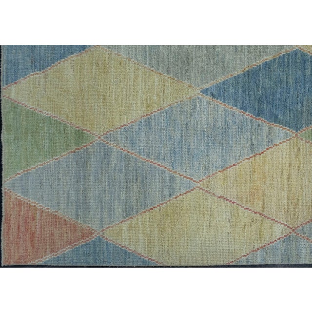 Turkish Oushak Rug 10' x 14'3" #18657 For Sale - Image 4 of 8