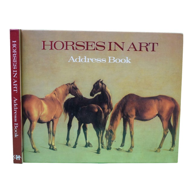 "Horses in Art: Address Book" 1987 For Sale